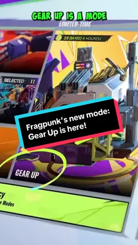GEAR UP is here! This will change the game! #PunkPartner #FragPunk #FragPunkPreview #FragPunkUpdate #FragPunkS2 @FragPunk @NyteFall 