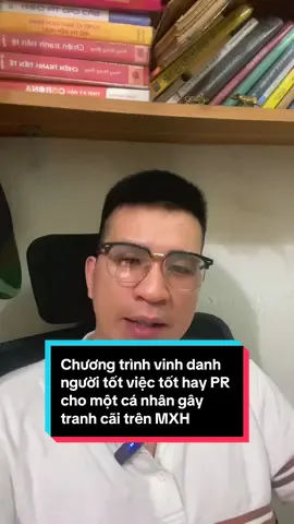 Một chương trình có tên “Người tốt việc tốt” trên  kênh truyền hình nhân dân có thực sự để vinh danh người tốt việc tốt ?