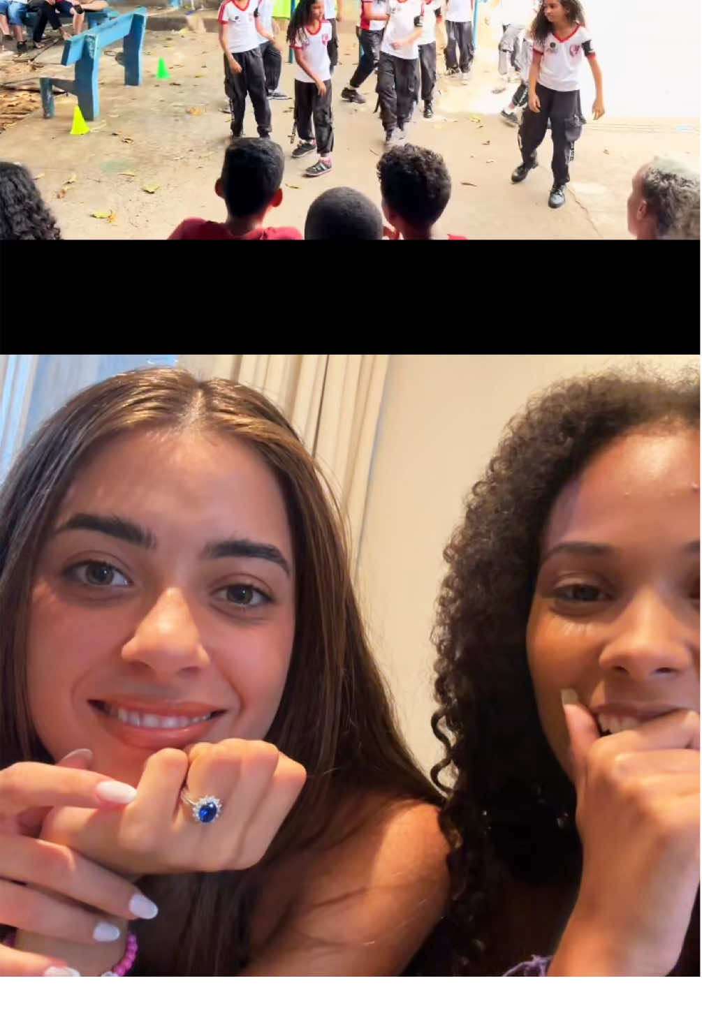 #dueto com @CIA de Artes Efeitos CEMIL #nowunited SO CUTE! 🫶 we are obsessed. @Sabina @DESIRÉE ™ 