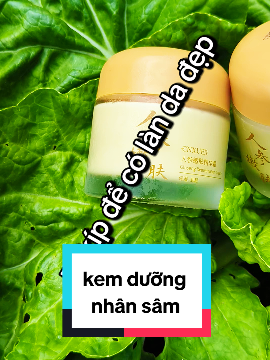 kem dưỡng da nhân sâm giúp da trắng hồng tự nhiên #loanlilac #kemnhansam #kentrangda #beauty #thinhhanh 