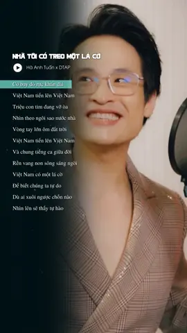 Cờ bay đỏ rực khán đài 🇻🇳...#1967ent #GUTLABEL #sapnhac #HaAnhTuan #NhaToiCoTreoMotLaCo 