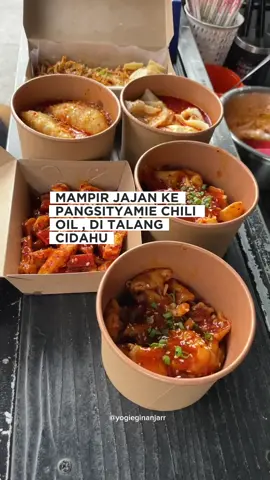 Jangan lupa mampir ya🥰 📍Lokasi : Jl Cidahu Talang (sebrang perum mekarsari) Sukabumi Jawa Barat Tersedia di grabfood & gofood🙌🏻 #pangsitpedas #miepedas #dakbal #kulinercidahu #kulinercicurug 