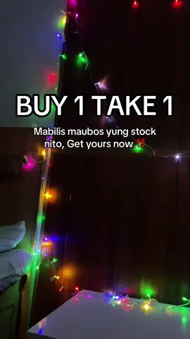 Buy 1 take 1 Crismas light 9 meters 80 led ,  Tricolor and waterproof. #tiktokviral #fyp #carbensolarshop #buy1take1cristmaslights #cristmaslights 