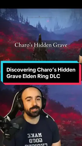 Charo’s Hidden Grave is red because it’s full of fire 🌺 discovering this area late was so beautiful but it’s also so empty so the furnace golems keep it exciting I suppose #eldenring #fromsoftware #eldenringedit #eldenringdlc 