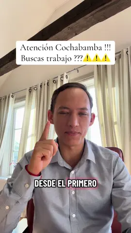 Atención COCHABAMBA ⚠️⚠️⚠️ !!! Buscas trabajo ?  #bolivia🇧🇴 #cochabamba 