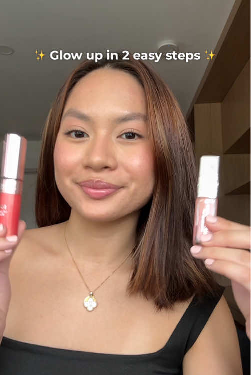 Need an instant glow up? ✨ Here’s how! 💕 #LOrealPH #LOrealParisGlowYourWay #LOrealParisLipOil #GlowOnYourLips 