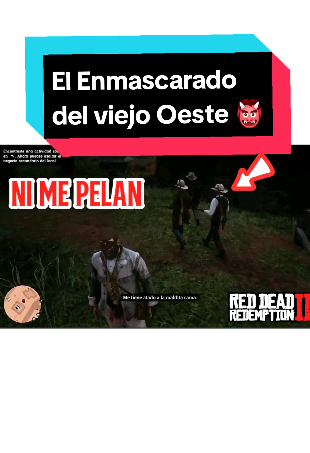 usamos una máscara en zona roja y no nos reconocen en RDR2 #arthurmorgan #reddeadredemption2 #gameplay #live 