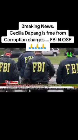 FBI found no evidence of corruption against Cecilia Dapaah in respect of seized funds & frozen bank accounts – OSP #FBI #corruption #CeciliaDapaah #breakingnews #mahama @Adom 106.3 FM @UTV Ghana @KSS. @KEVIN TAYLOR OFFICIAL @bawumia ba❤️🤍💙🐘 @FREE🔵SHS⚪️STUDENT 🔴 @For The Records @With all due respect @Gossips24 TV 