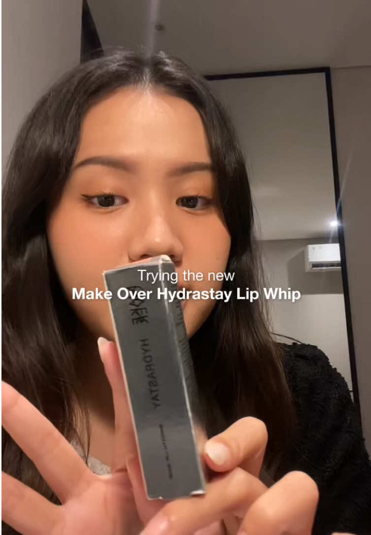 First time nyobain the new hydrastay lip whip! Lip cream ter-nyaman buat dipakee🧁💄 #hydrastaylipwhip #rekomendasilipcream #makeoverid