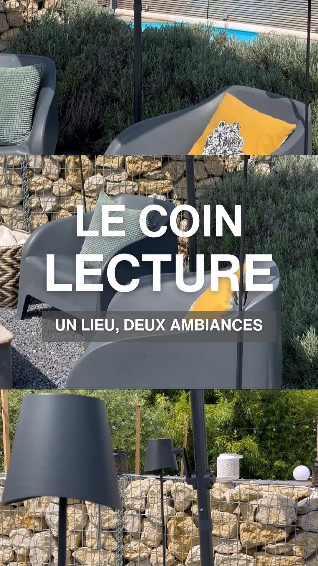 On a tous ce petit coin où l’on aime déconnecter. Le jour, il s’illumine grâce à la lumière naturelle… Et le soir, il se transforme en véritable cocon. Avec nos luminaires, on adore jouer avec les ambiances pour que chaque moment ait sa propre vibe ✨ Et vous, vous êtes plutôt team jour ☀️ ou team nuit 🌙 ? #detente #summervibes #Summer #fyp #deco 