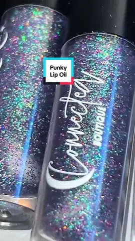 This isn’t just lip oil, it’s an attitude in a tube. Meet Punky, the holographic lip oil that delivers high-shine, bold vibes, and zero stickiness. #lipoil #glitter #beauty #lipgloss #makeup @Punky Brewer 