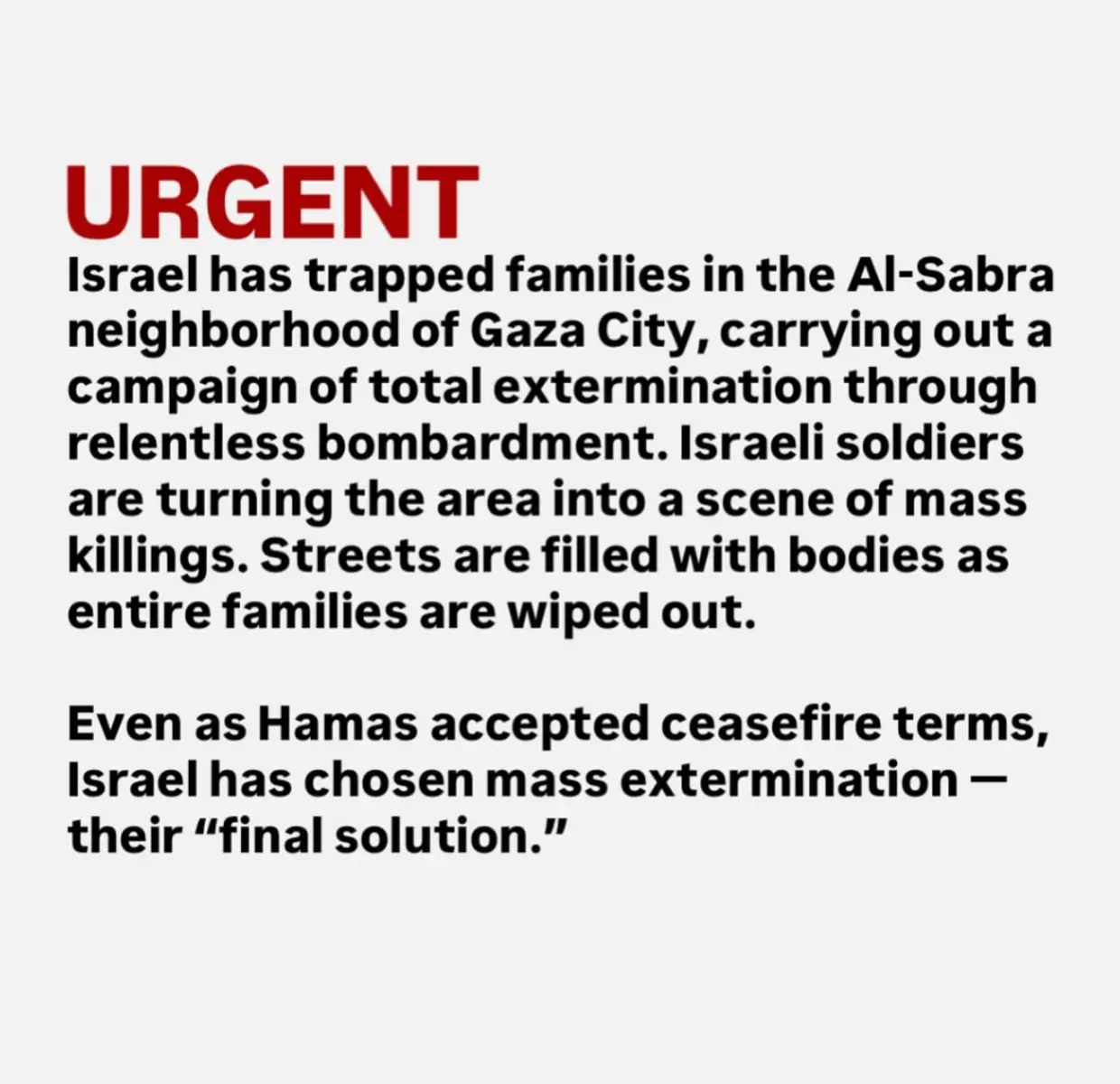 It was always about the land