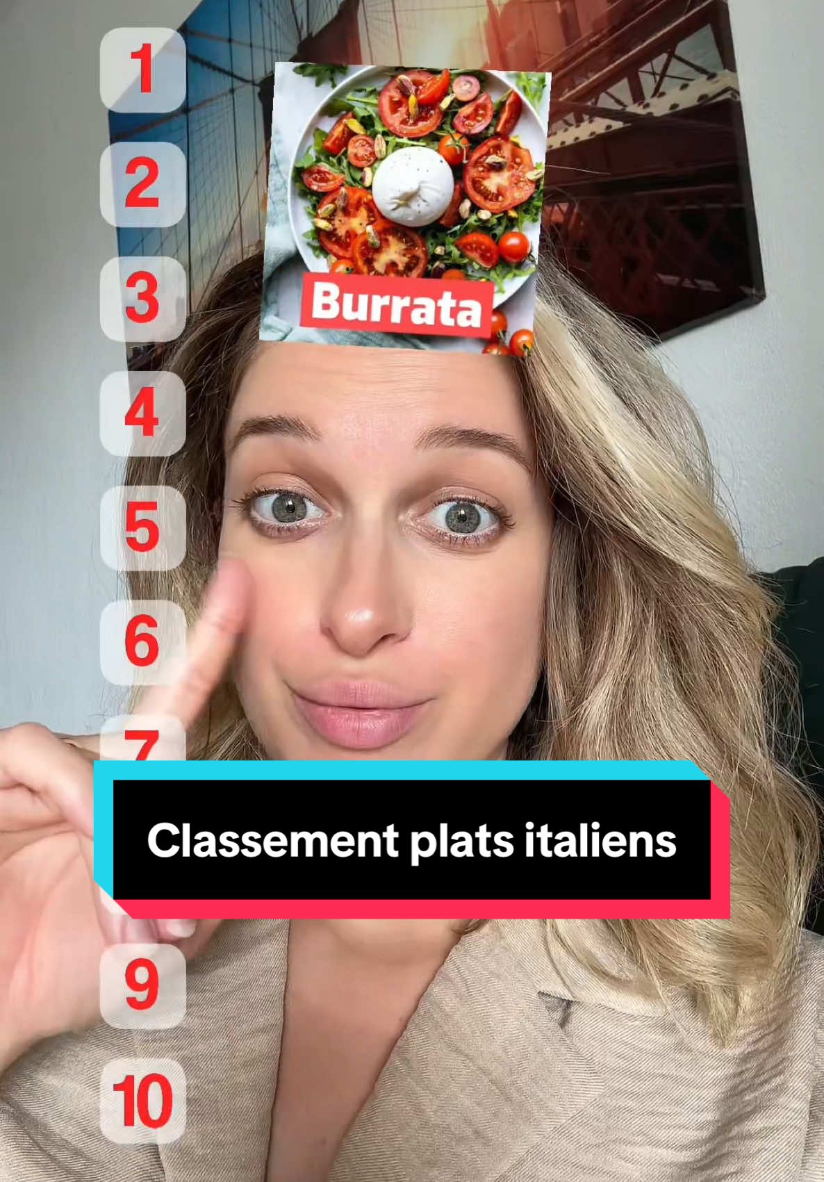 Je fais le classement des plats italiens ! #italie #cuisineitalienne 