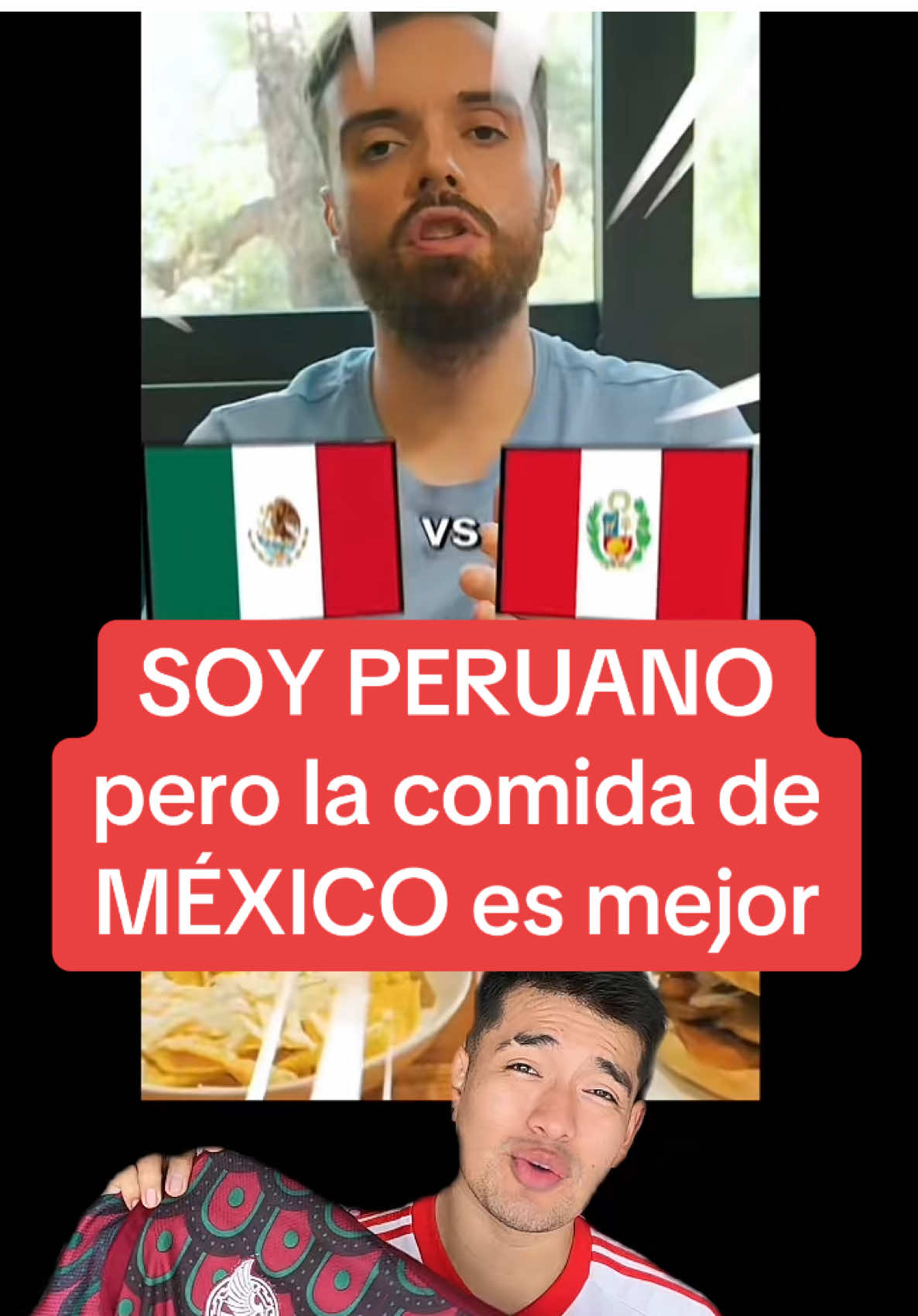 El concurso de Ibai de los desayunos mundiales. Perú vs México. Acá no tenemos competencia porque el Perú es Clave 🇵🇪🇵🇪🇵🇪🇵🇪 #ibai #chicharron #perú #comidaperuana #desayunoperuano 