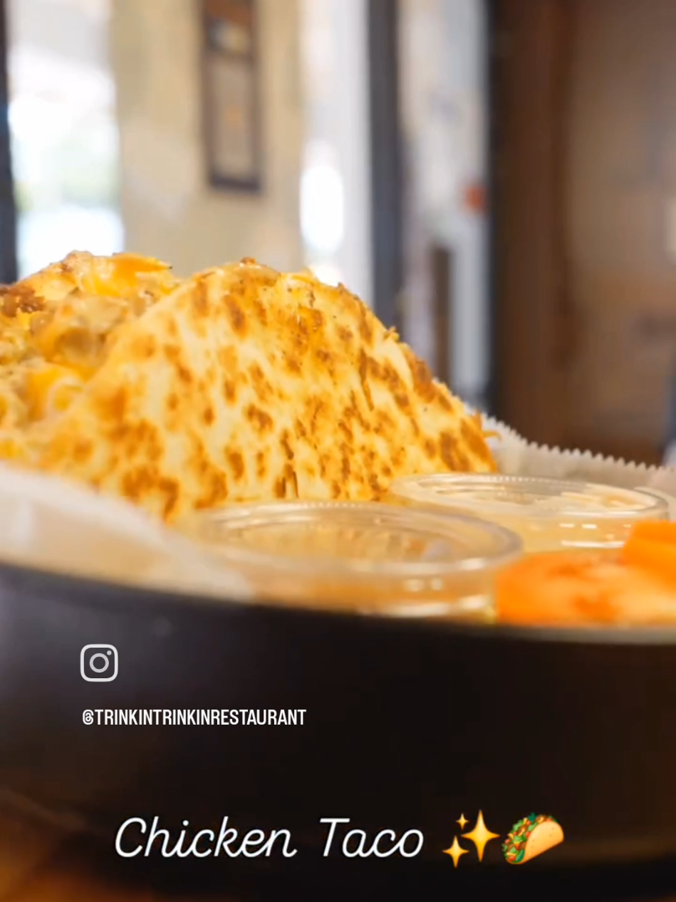 Good morning, good morning 🌞 Happy Tuesday, my people 🙌 You already know — TRINKIN TRINKIN TACO TUESDAY 🌮🔥 We got the quesadillas 🧀 We got the nachos 🥑 We got the tacos 🌮 We got the wraps 🌯 We got the salads 🥗 We’re getting ready… Shop opens at noon ⏰ And remember — Ain’t no better place… Than TRINKIN TRINKIN restaurant 💯✨ Our delivery platforms are: TrinkinTrinkin.GetSauce.com 🌐 Uber Eats 🚗 DoorDash 📦 #TrinkinTrinkin #MiamiEats #Foodie305 #SupportLocalRestaurants #MiamiFoodScene  