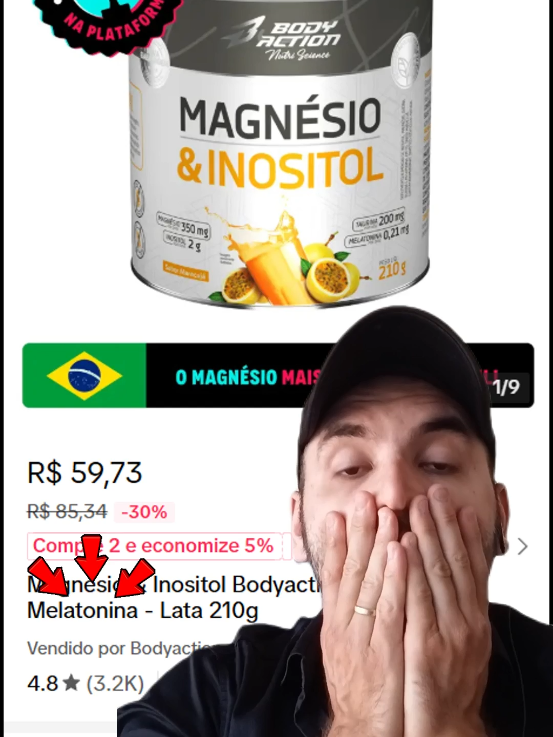 Esse magnésio é meu queridinho! #magnesioinositol #mulheres #cortisolelevado #cortisol #magnesio