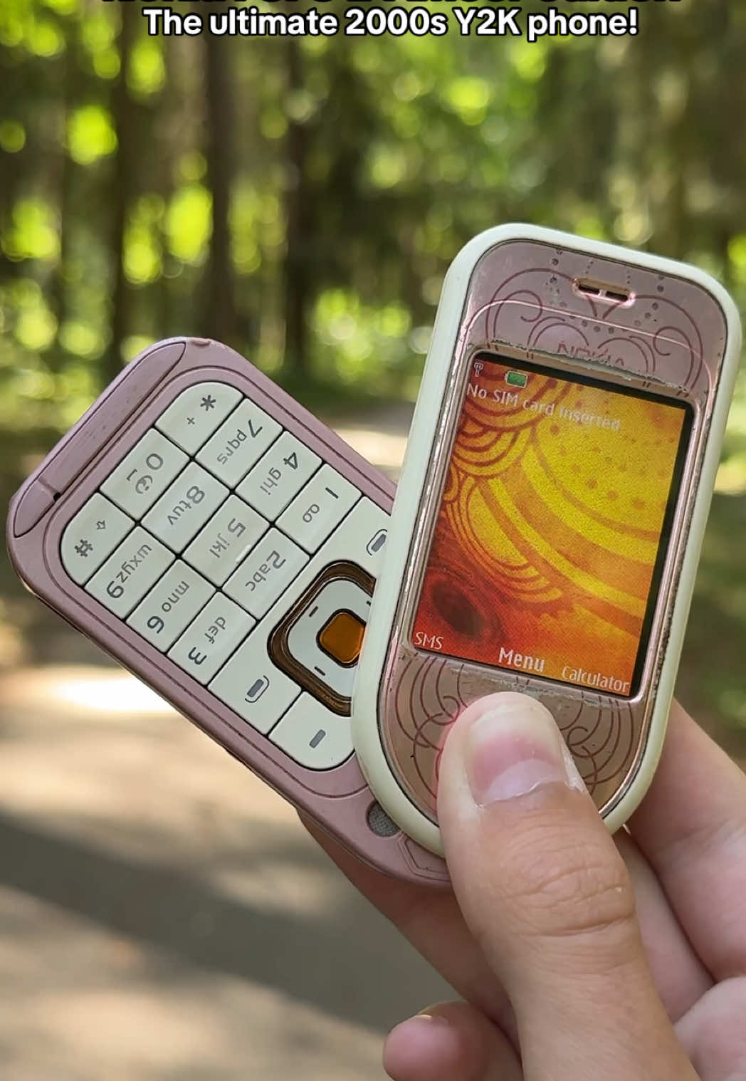 The Nokia 7373 L’Amour — stylish, elegant, and one of the most wanted fashion phones of 2006. #oldphones #oldphone #nostalgia #nokia7373 #2000snostalgia 