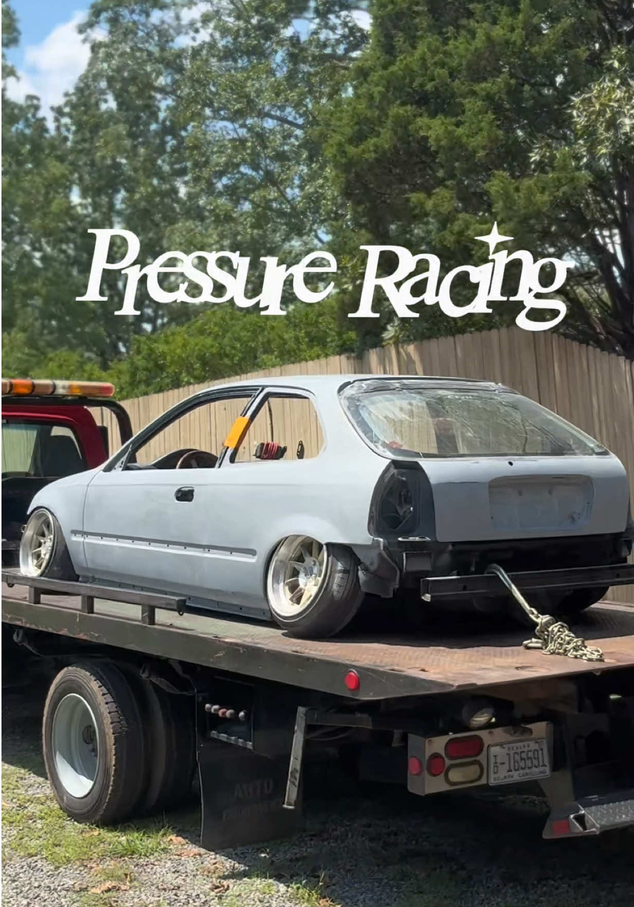 Love this rig 🩷 @brokeasscivic  - - - - - #fyp #pressureracing #honda #civic #acura 