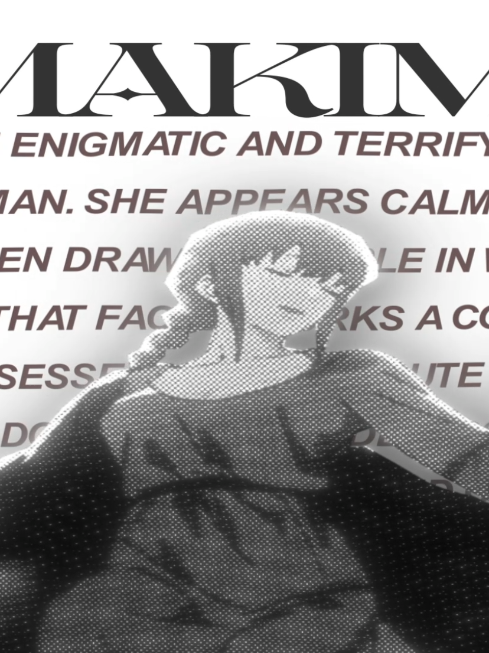 || #makima || guys is it just me or is she watching us..  #animefyp #mangaedit #csm  #chainsawman