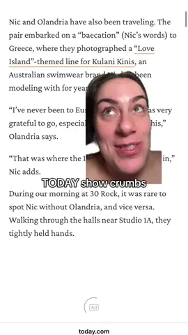 Very cute! #loveislandusa #nicolandria #todayshow 