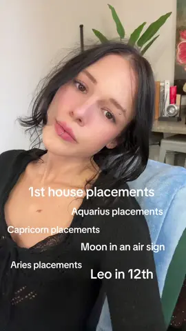 #ariesplacements #aquarius #capricorn #12thhouse #1sthouseinastrology 