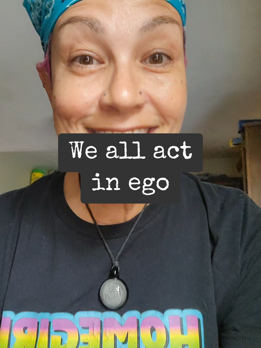 We're on an ego-based planet, making ego-based decisions, facing ego challenges.  . . . . #spiritualtiktok #liftingandgifting #awakened #egowork #lizeeloo2 