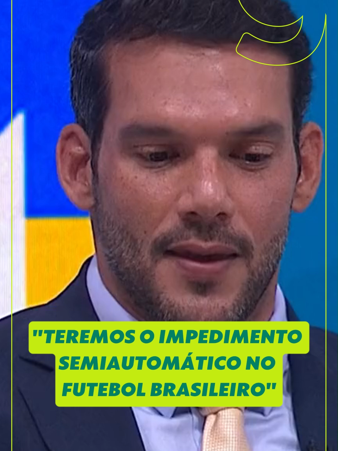 Em entrevista ao Seleção Sportv, Samir Xaud, presidente da CBF, anuncia que a partir da próxima temporada o futebol brasileiro terá o impedimento semiautomático em suas principais competições. #futebol #cbf #futebolbrasileiro #brasileirao #copadobrasil #tiktokesportes