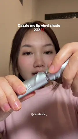 Dazzle me ngeluarin lip vinyl jugaaa #dazzlemelipvinyl #dazzlemebeauty #dazzlemeinkvinyl 