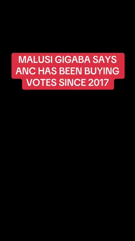 ANC MP Malusi Gigaba says ANC has been buying votes  since 2017. Meanwhile the  ANC says it has noted with serious concern and disapproval the recent conduct and public statements made by ANC member Malusi Gigaba and Senzo Mcunu#trend #goviral #southafrica #anc#gigaba 