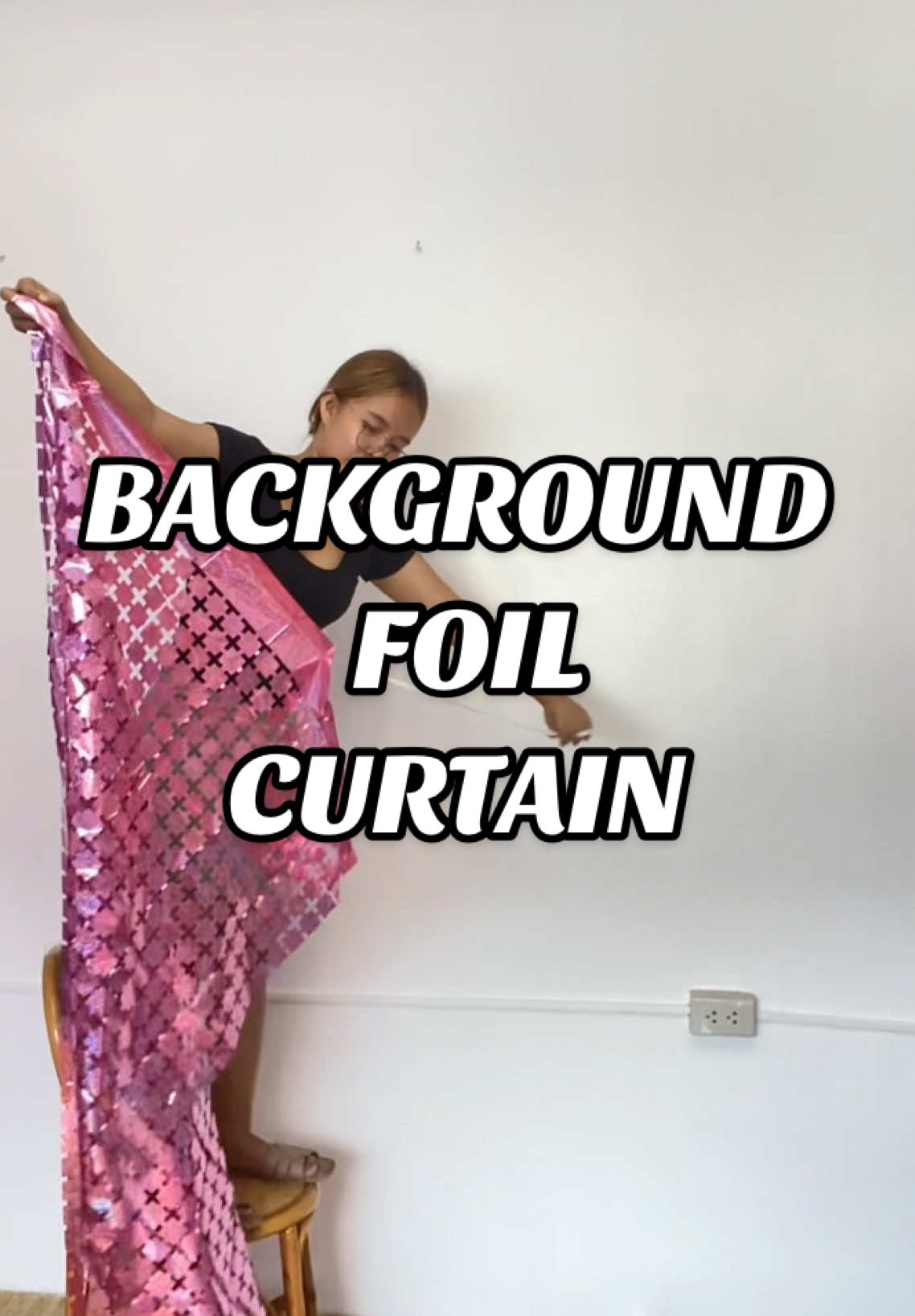 FOIL CURTAIN #fyppppppppppppppppppppppp #fypシ゚viral #fyp #fypage 