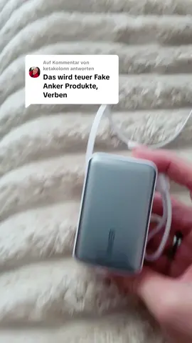 Antwort auf @ketakolonn  @Anker DE  hat mega gute Produkte und diese kleine kraftvolle Powerbank ist wirklich super!! 