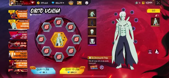 +1 UCHIHA Vào Bộ Siêu Tập #teoff #shopteoff #shopaccae #hxqteoff #free_fire @SHOP ACC AE 