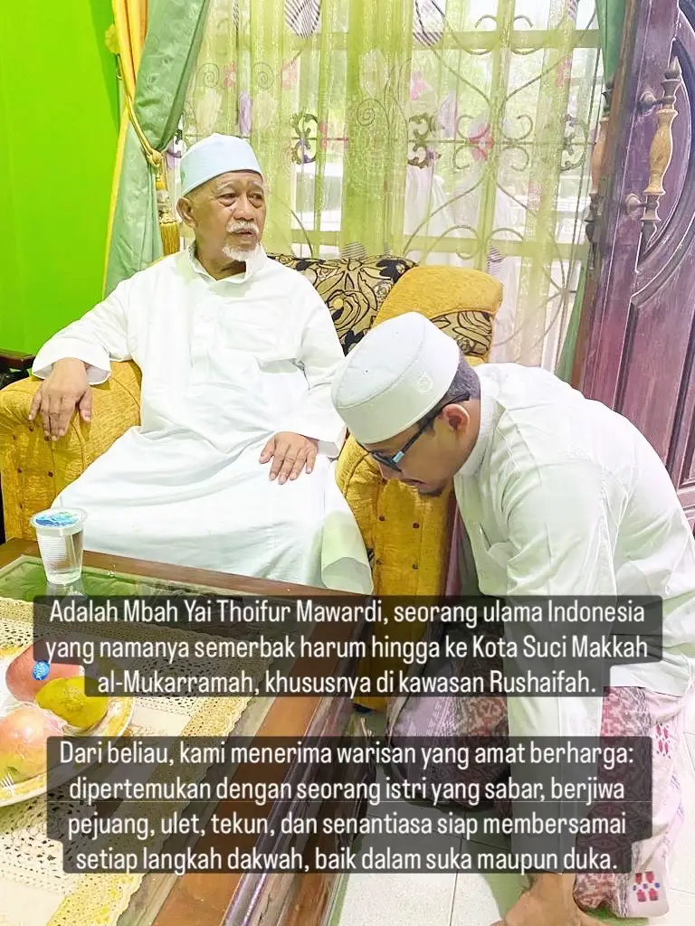 Saat masih hidup beliau sering bermimpi Nabi SAW dan kini beliau berjumpa dengannya di surga 🥺 #khthoifurmawardi #purworejo24jam #abuyathoifurmawardi #semestaberduka  