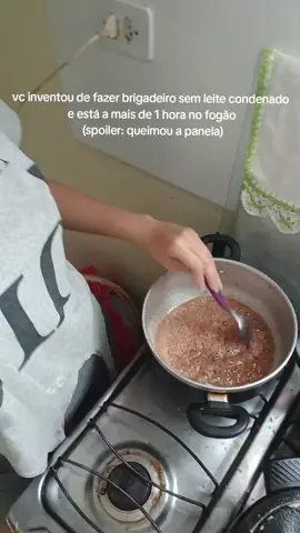 aff deu tudo errado coloquei 1 kg de açúcar #TikTokFashion #fyp   #brigadeiro 