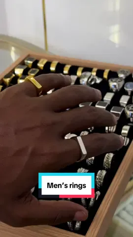 A to complete that outfit. #menring #ring #rings #accessories #jewelry 
