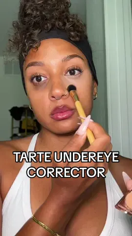 all shades are back in stock 😍 I’m using the shade: medium tan peach  #ccundereyecorrector #tartecosmetics #makeup #colorcorrection #darkcircles @tarte cosmetics  