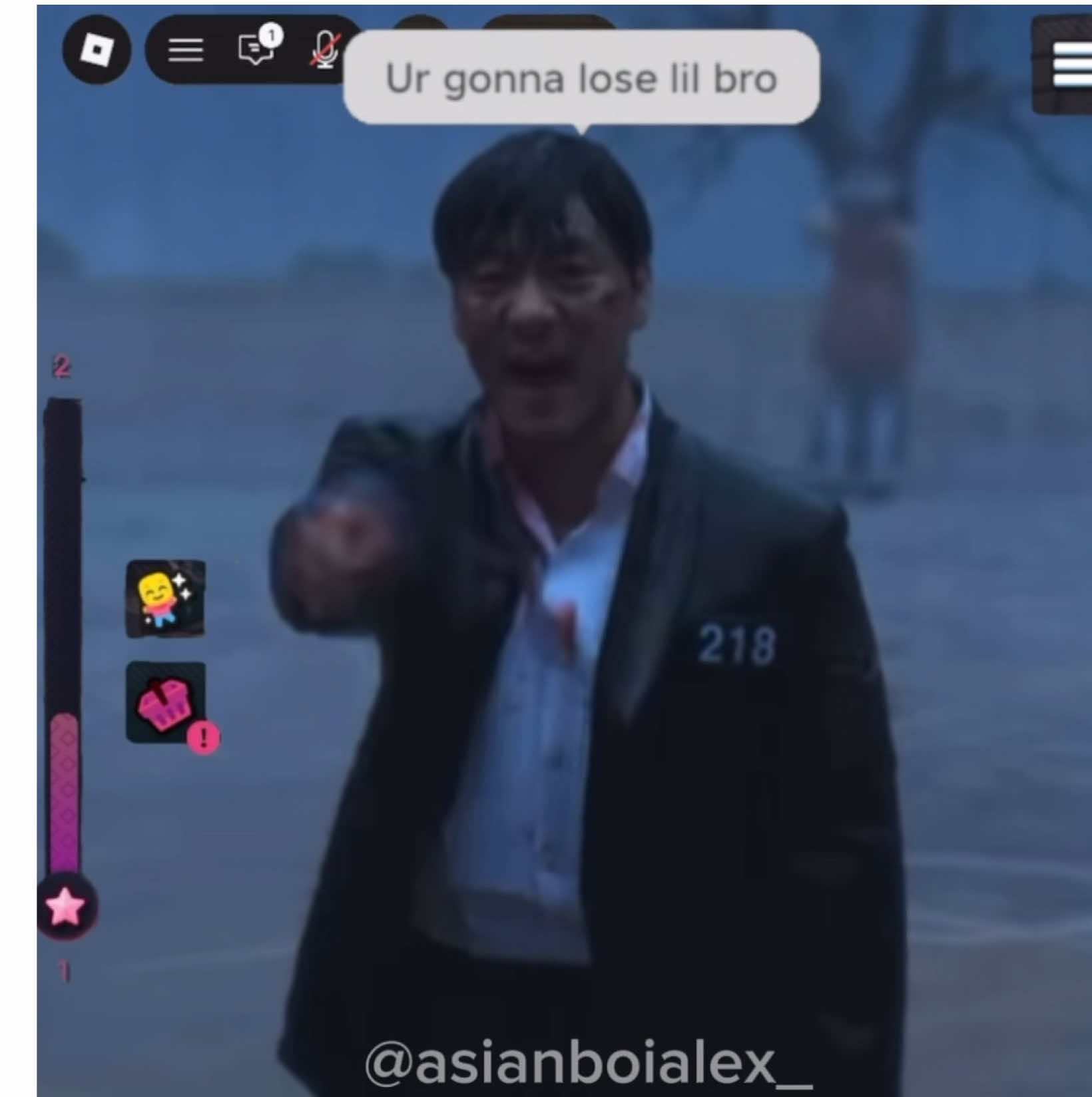 Sang-woo vs gi-hun in ink games #Squidgame #inkgame #fyp #viral
