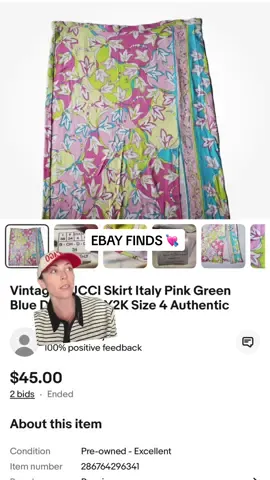 @ebay love you bish 💘 #greenscreen #pucci #vintagepucci #ebayfinds #vintagefashion 