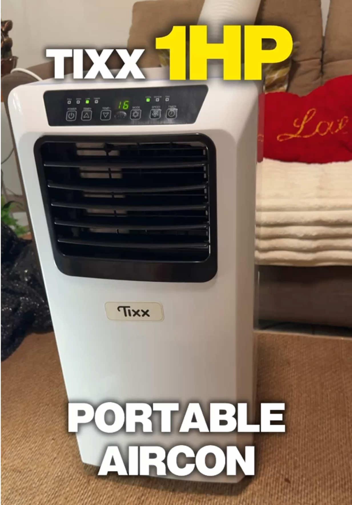 1HP Energy Efficient Inverter Mobile Aircon TIXX Malamig tama sa mga Kwarto may DEHUMIDIFIER na rin #tixx #MobileAircon #Dehumidifier #Aircooler #INVERTER 