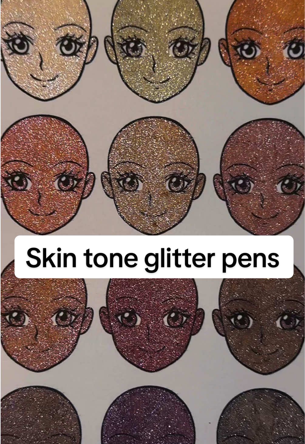 The price for this insane quality of RARE colors must be a mistake 😬 #glitterpens #glittercoloring #stationery #satisfying #tiktokshopcreatorpicks 