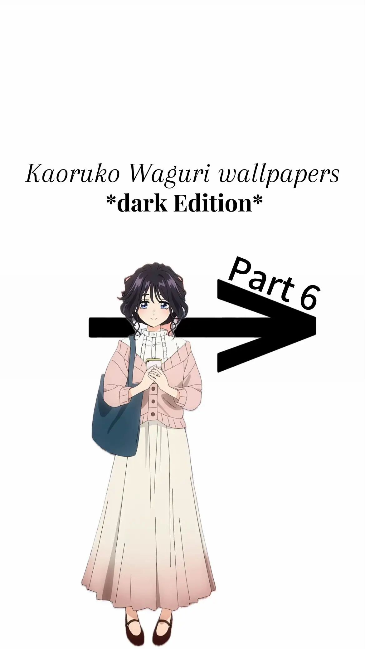 Hope you like it 🙂 #romanceanime #wallpaper #thefragnantflowerbloomswithdignity #kaoruwaguri #fyp 