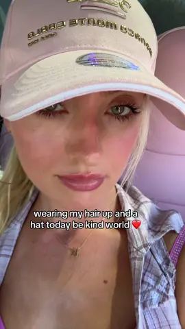 what if they know i never wear my hair up or a hat 
