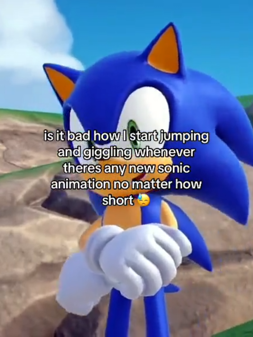 no matter how short it is** I don't think this is normal anymore you guys.. #sonicracingcrossworlds #sonic #foryou #crossworlds  @kay 