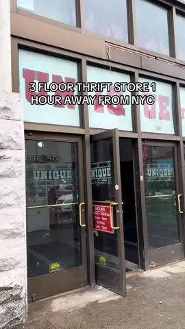 I am done gatekeeping this thrift store in nj. It is seriously so close to new york city and one of the best places to go if you want a daytrip to thrift. Definitely one of the best priced thrift stores I’ve seen in a while!  Unique Bazar in 188 Main St, Paterson, NJ 07505  #Fashion #NYC #Thrifting #nycfashion 