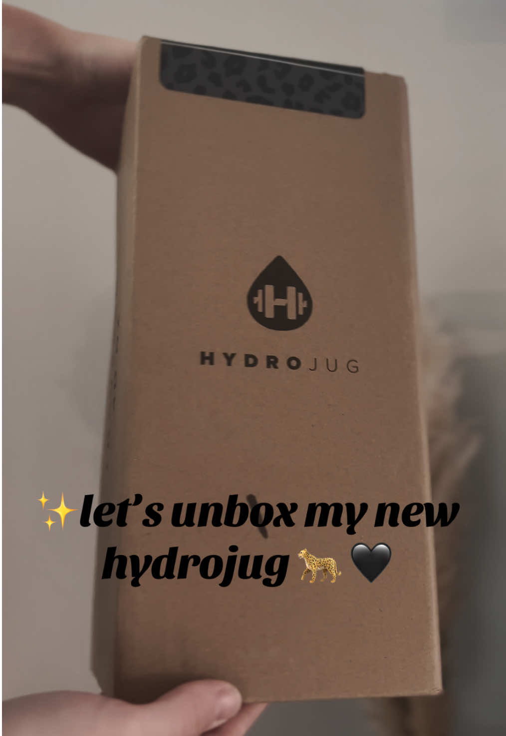 the prettiest way to hit your hydration goals ✨ 🐆 🖤  #hydrojug #foryou #foryoupage #fyp #fypシ 