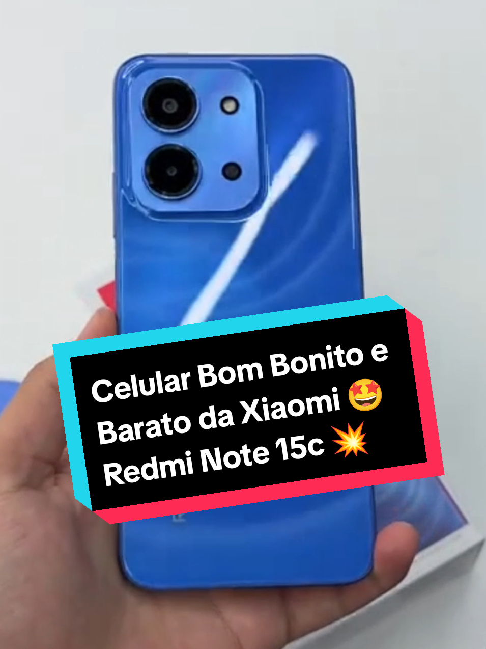 Perfeito 🚀 Vou te mandar uma Redline bem insana e chamativa pro Redmi Note 15C, pronta pra viralizar e prender o público já no início: 🚨 2025 CHEGOU E O JOGO VIROU 🚨 O Redmi Note 15C tá vindo pra humilhar qualquer celular baratinho que se acha top! Tela 6,9