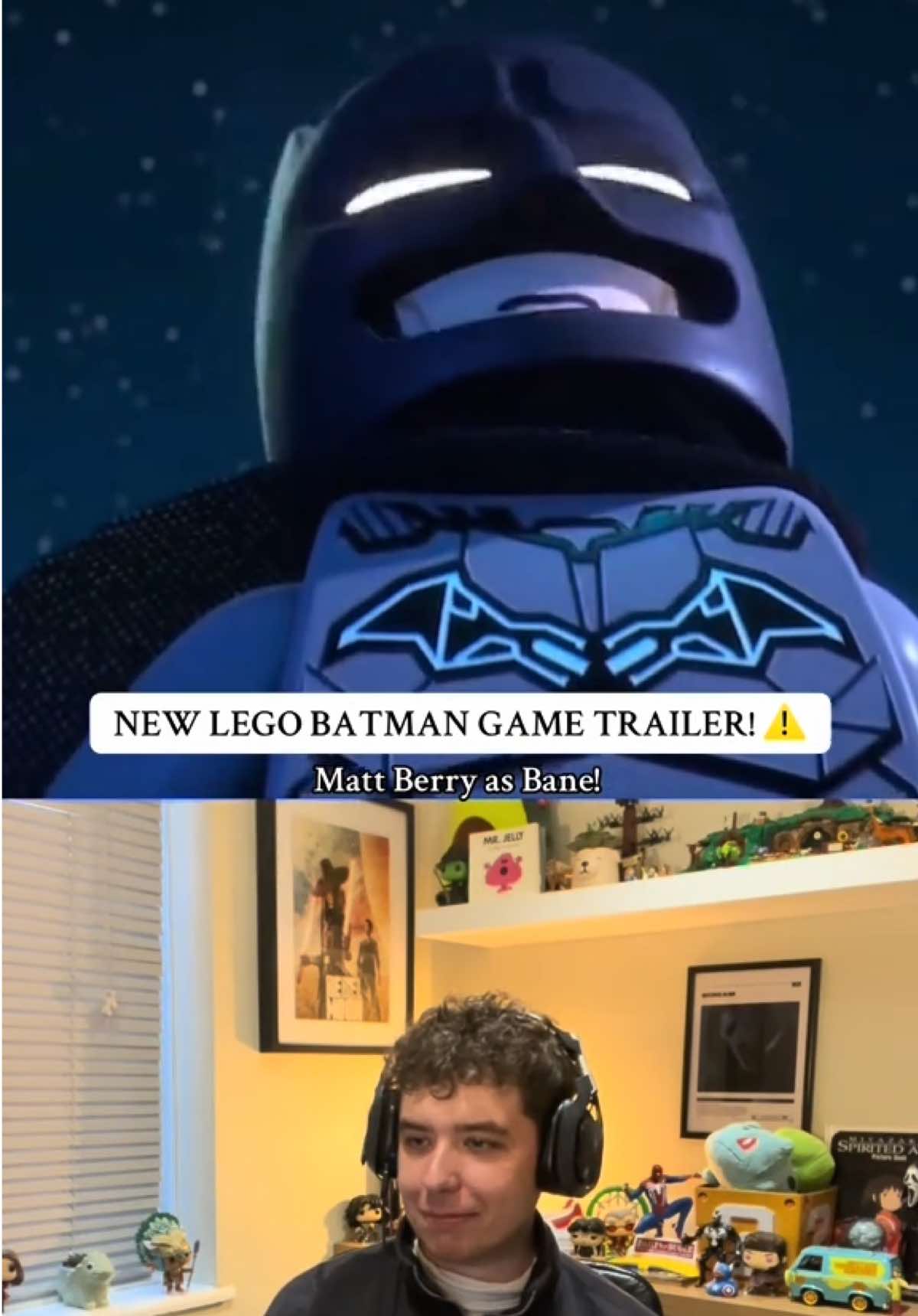 LEGO BATMAN GAME TRAILER! #gamescom2025 #filmtok #legobatmangame #legobatman2026 