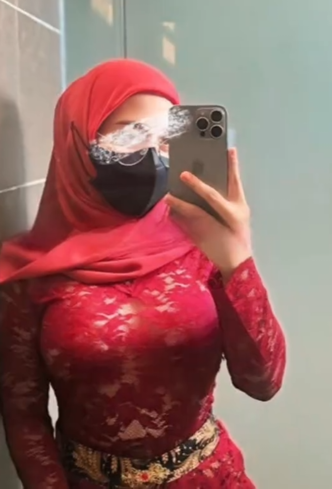 Takut viral aku ni #fypシ゚viral #fyp #kebayamerah #viral #kebayaviral 