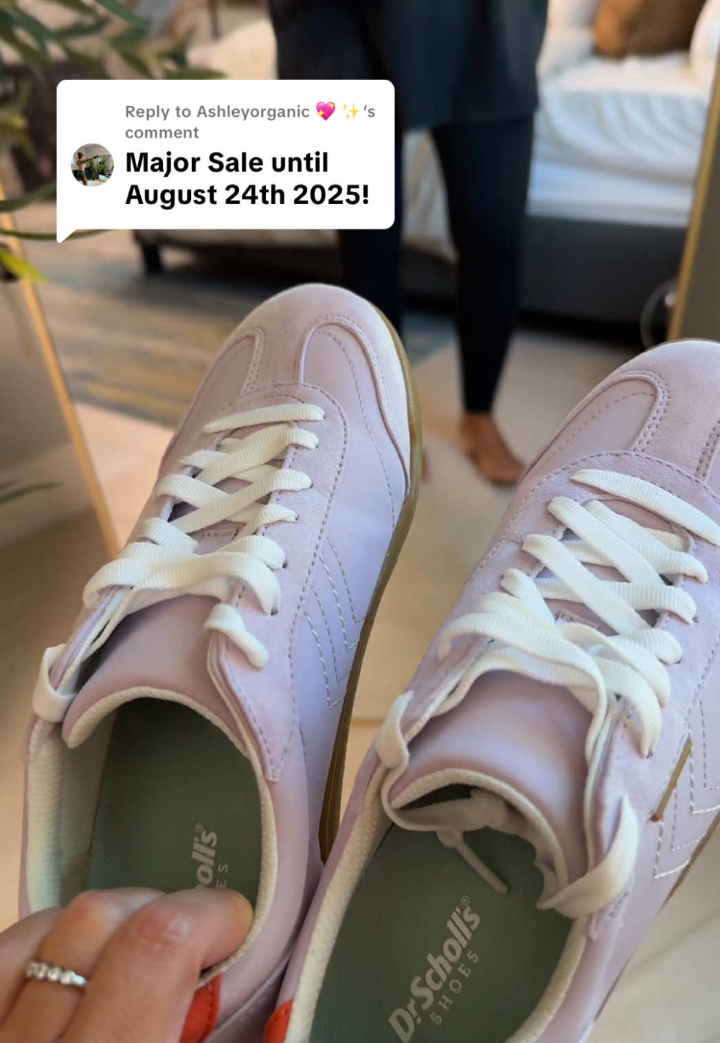 Replying to @Ashleyorganic 💖 ✨ @QVC, Inc #drscholls #drschollssneakers #sneakers #tiktokshopcreatorpicks #tiktokshopbacktoschool 