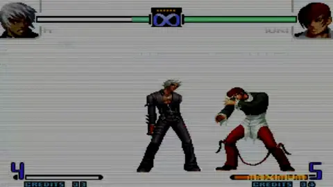 #dare #gorillaz #thekingoffighters2002  letra de Dare con los especiales de KOF 2002 de fondo